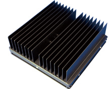 Photo of Crimped Fin type heat sink