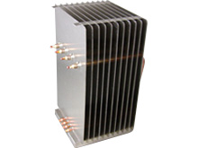 Photo of heat pipe/heat sink