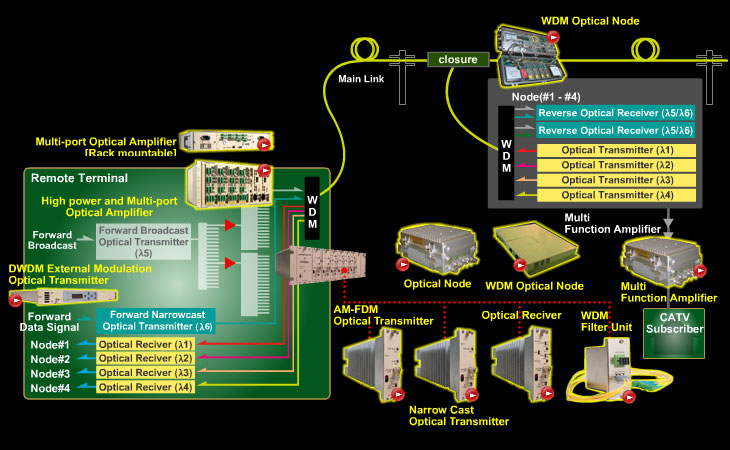 WDM FTTx System