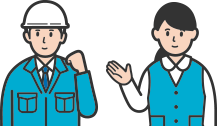 男性と女性のイラスト