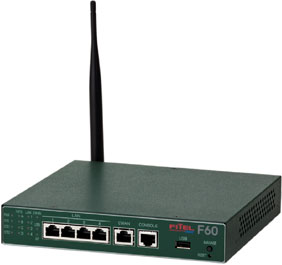 distillation Encourage on Optimal Gigabit-Ethernet-Compliant IPsec Access Router for Small Offices  and Stores FITELnet F60 to go on sale : FURUKAWA ELECTRIC CO., LTD.