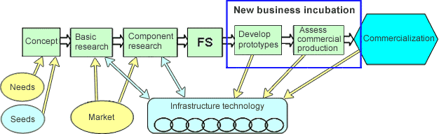 Positioning of the New Business Promotion Department