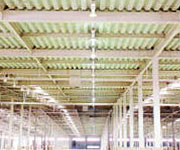 Heat insulator series for steel roof