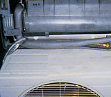 エアコン・空調 機内配管の写真